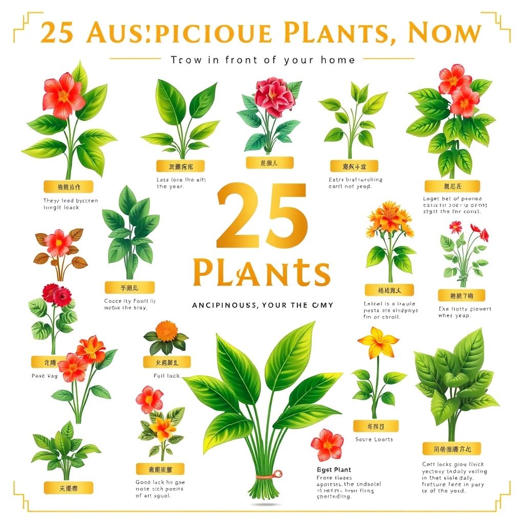 เปิดลิสต์ 25 ต้นไม้มงคลปลูกหน้าบ้าน เสริมโชคลาภ เรียกทรัพย์ตลอดปี